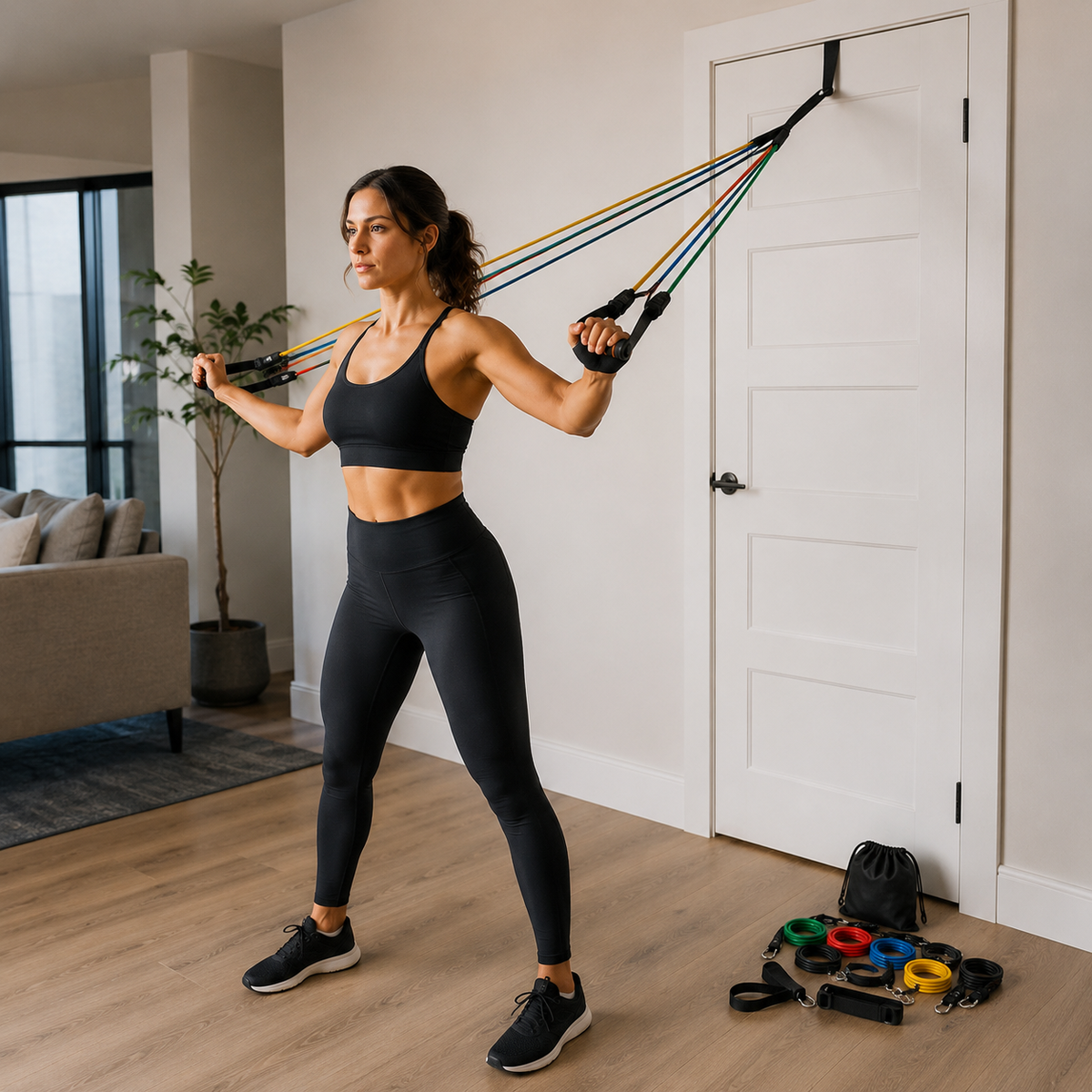 Cuerdas elásticas de resistencia fitness