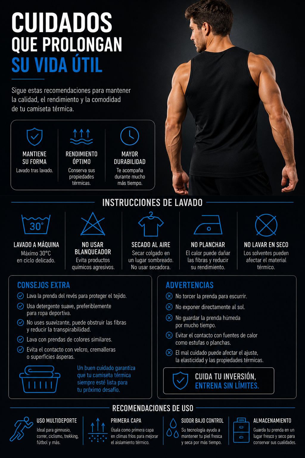Camiseta Efecto Sauna Talla S/M