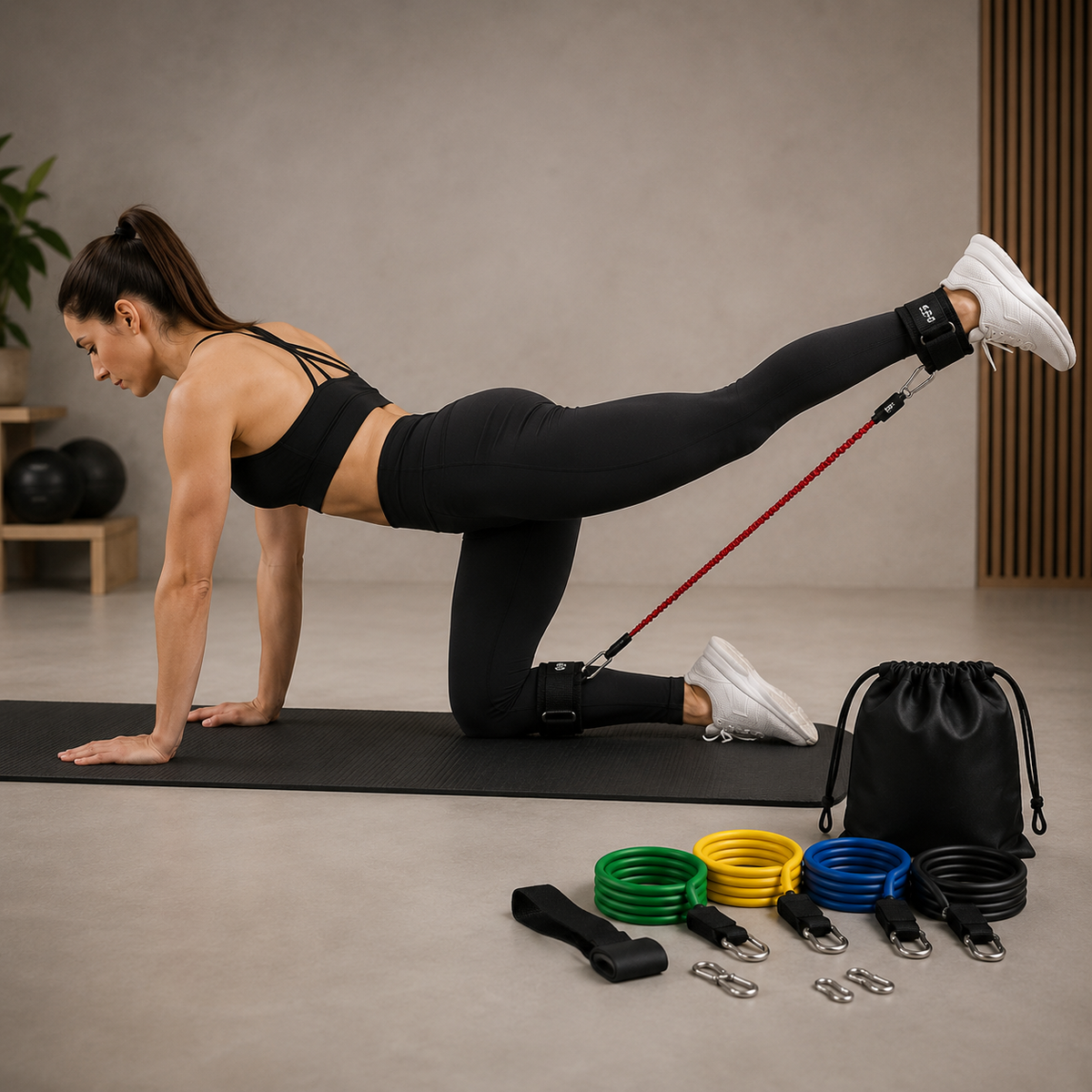 Cuerdas elásticas de resistencia fitness
