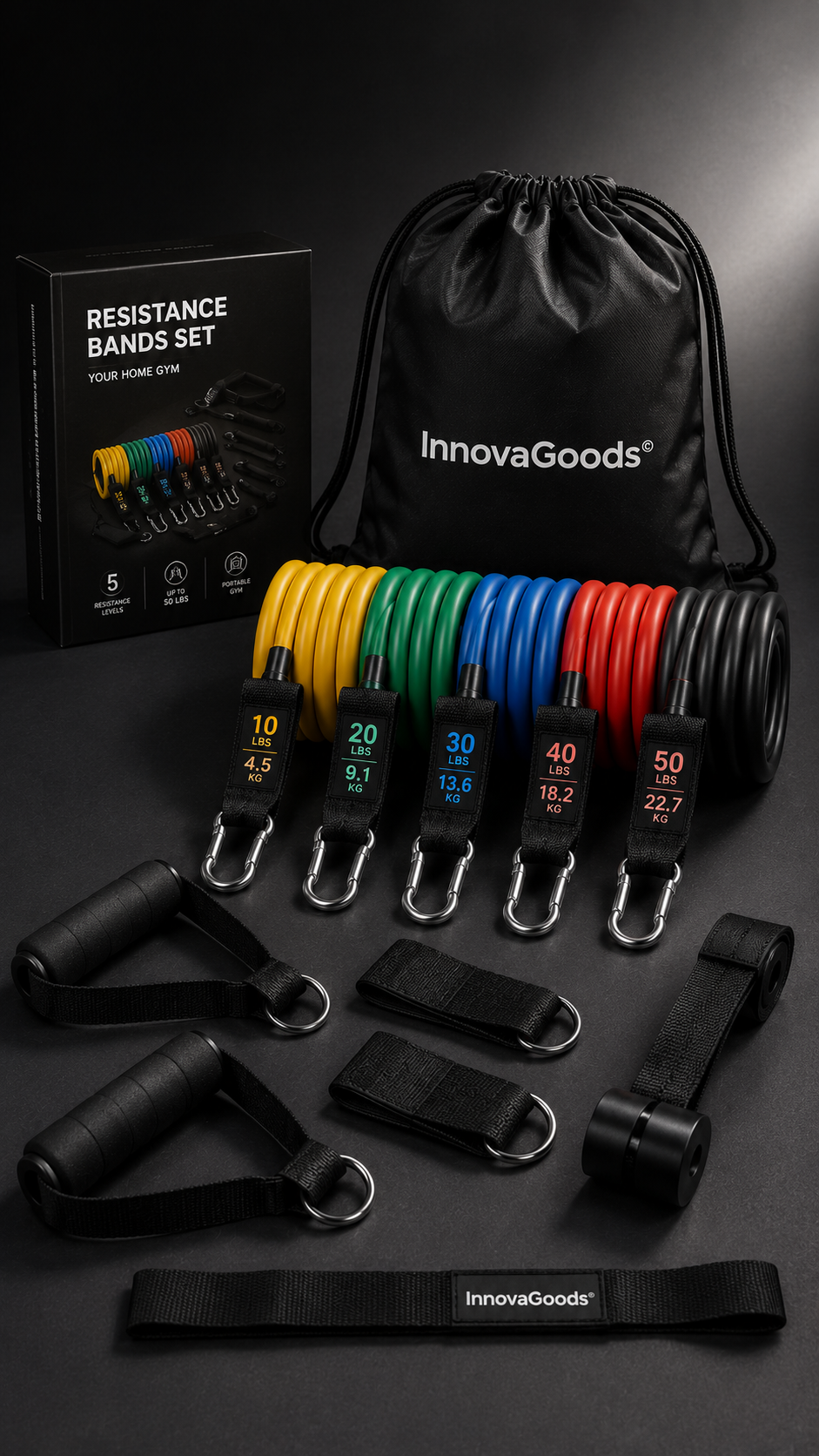 Cuerdas elásticas de resistencia fitness