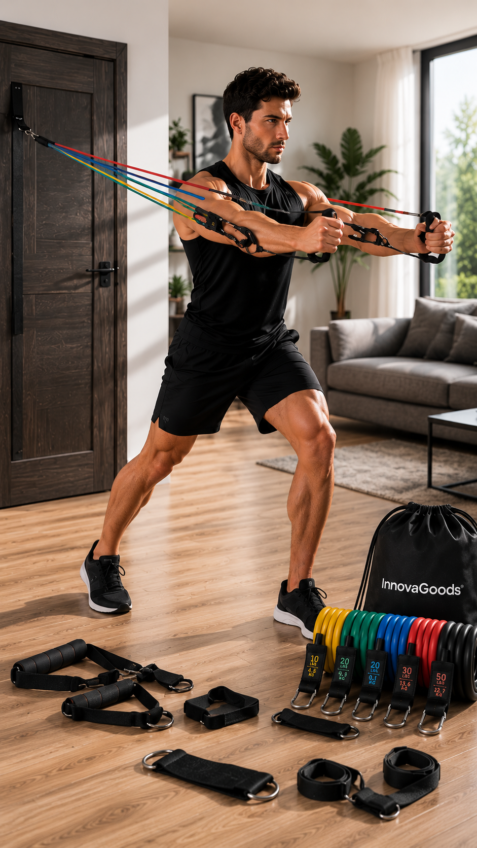 Cuerdas elásticas de resistencia fitness