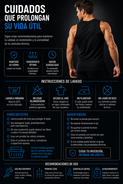 Camiseta Efecto Sauna Talla L/XL